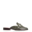 Mule Fivela Couro Croco Verde - imagem 3