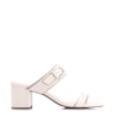Mule Fivela Couro Off White - imagem 3