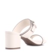 Mule Fivela Couro Off White - imagem 4