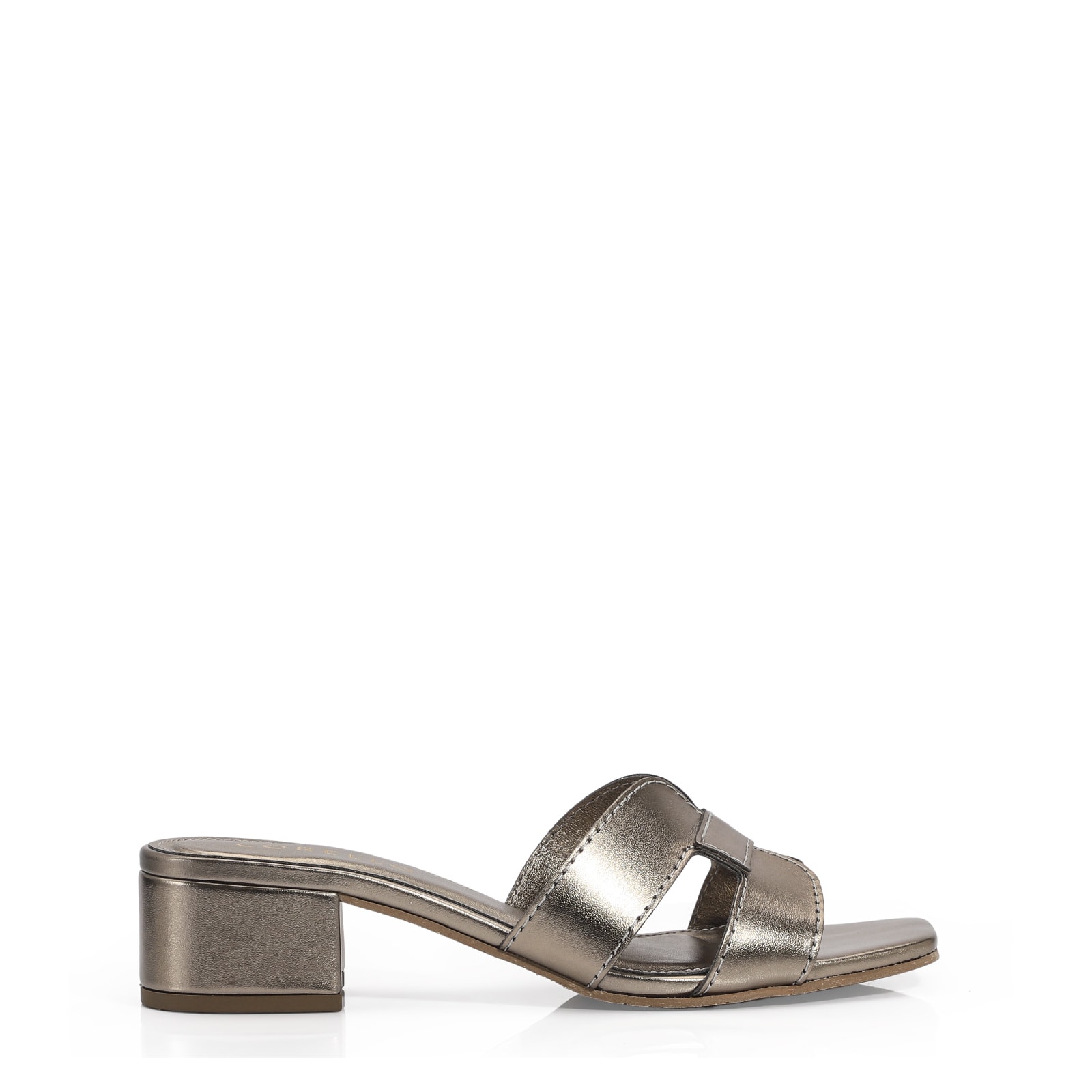 Mule Geometric Alt Prata