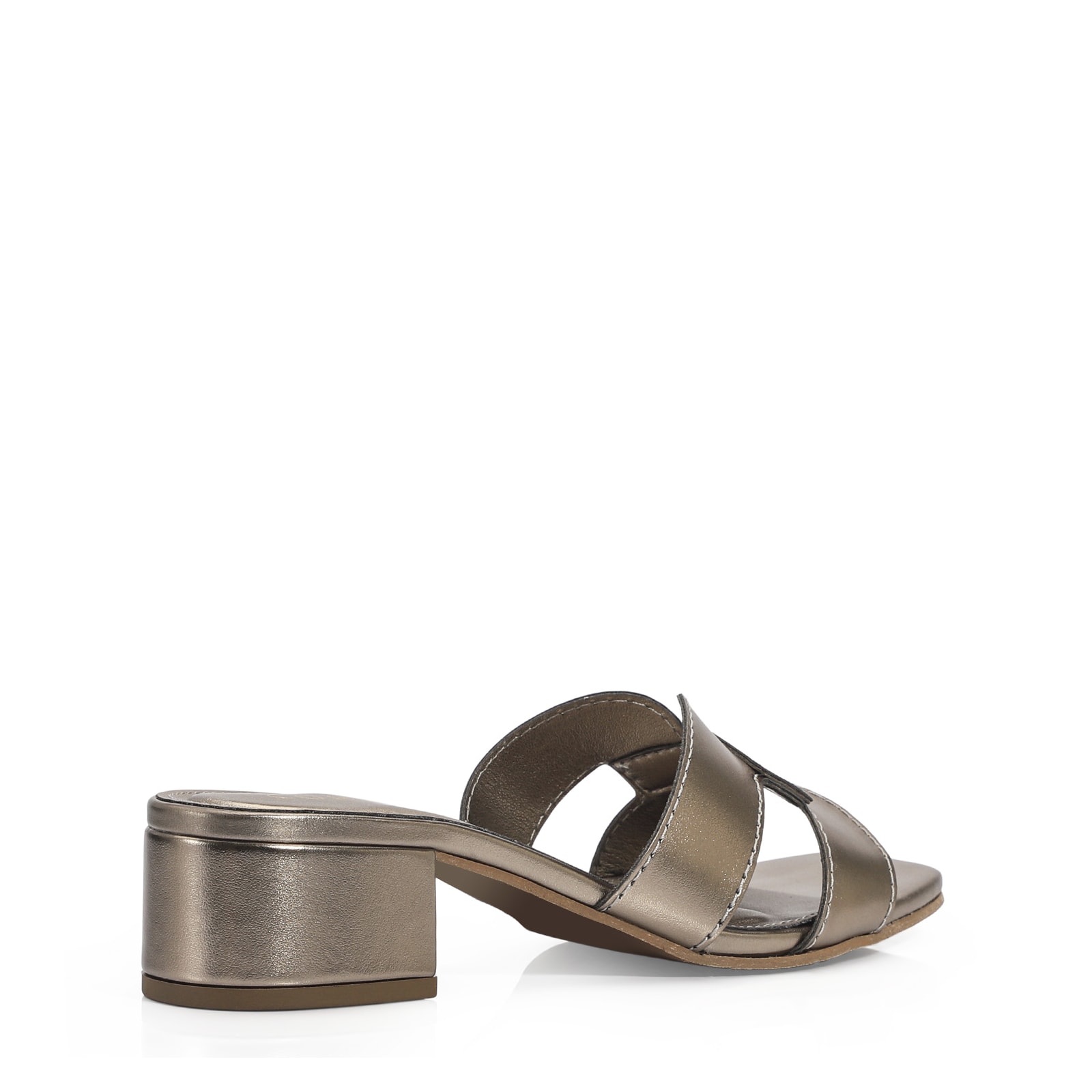 Mule Geometric Alt Prata