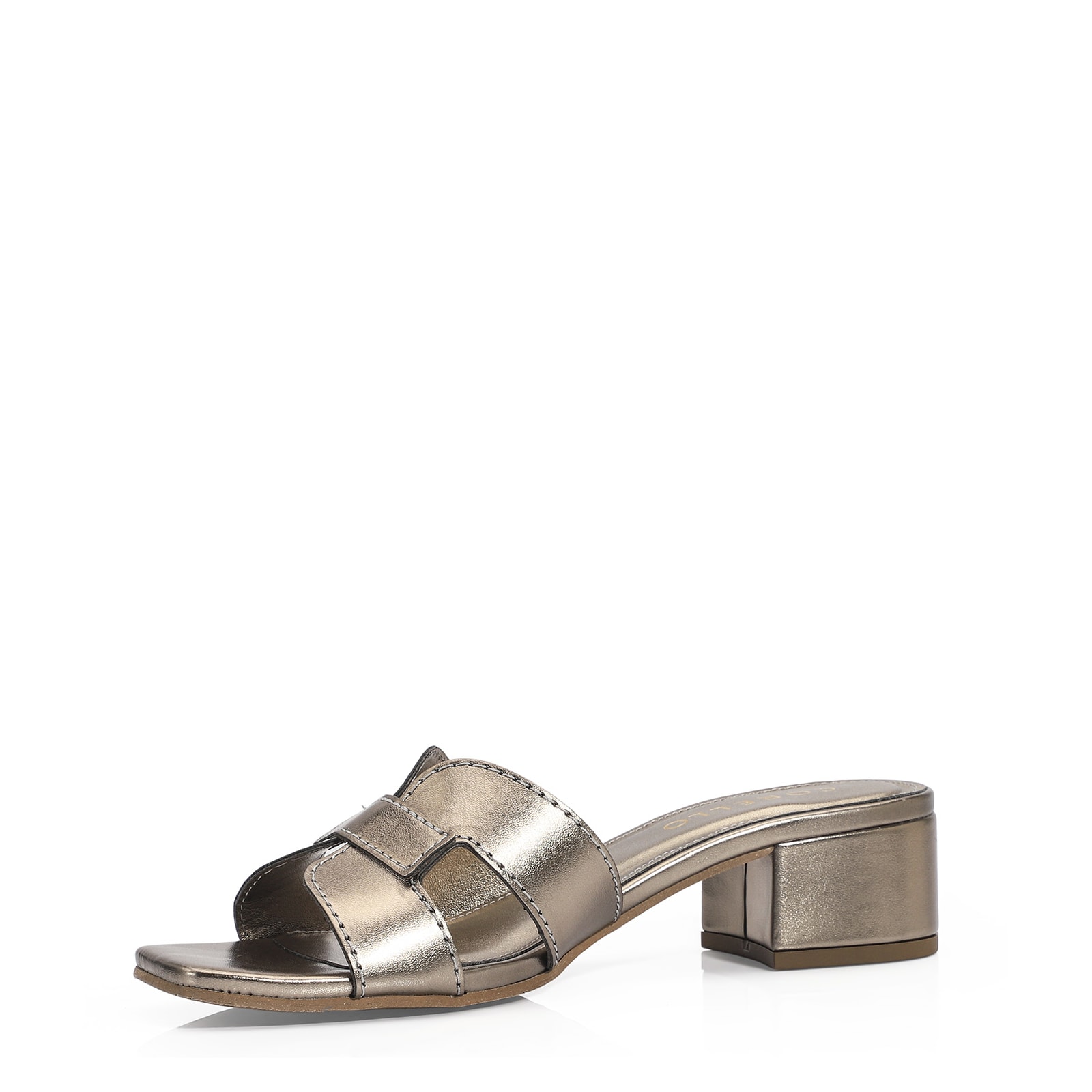 Mule Geometric Alt Prata