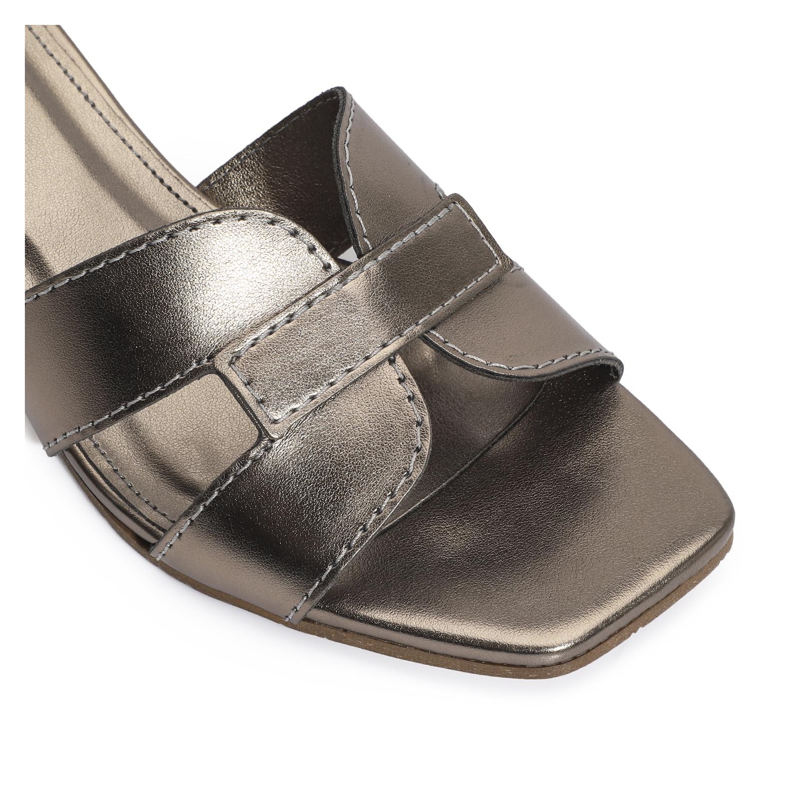 Mule Geometric Alt Prata