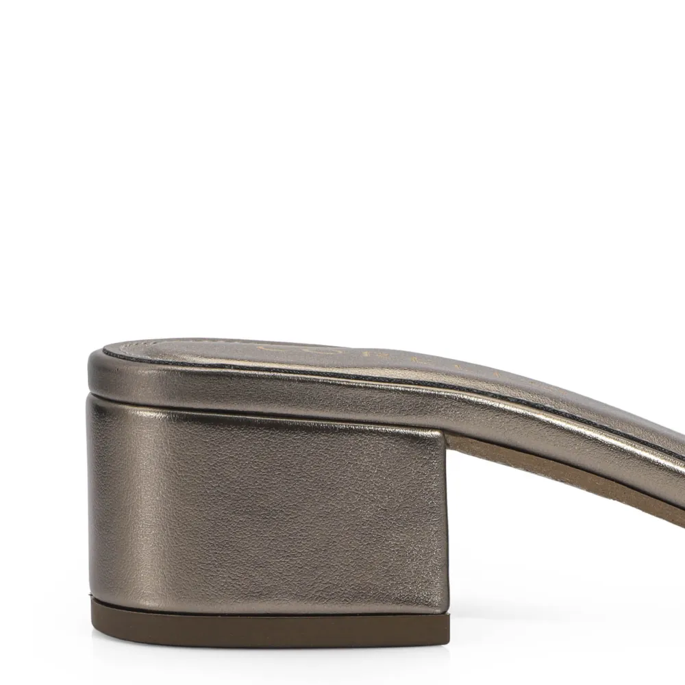 Mule Geometric Alt Prata - imagem 8