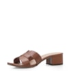 Mule Geometric Couro Caramelo - imagem 4