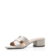 Mule Geometric Couro Off White - imagem 4