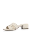 Mule Geometric Couro Off White - imagem 4