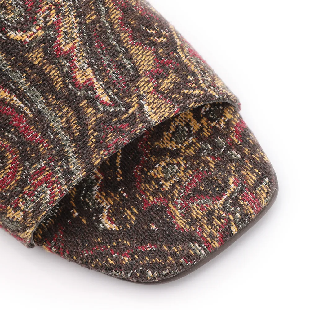 Mule Jacquard Paisley - imagem 7