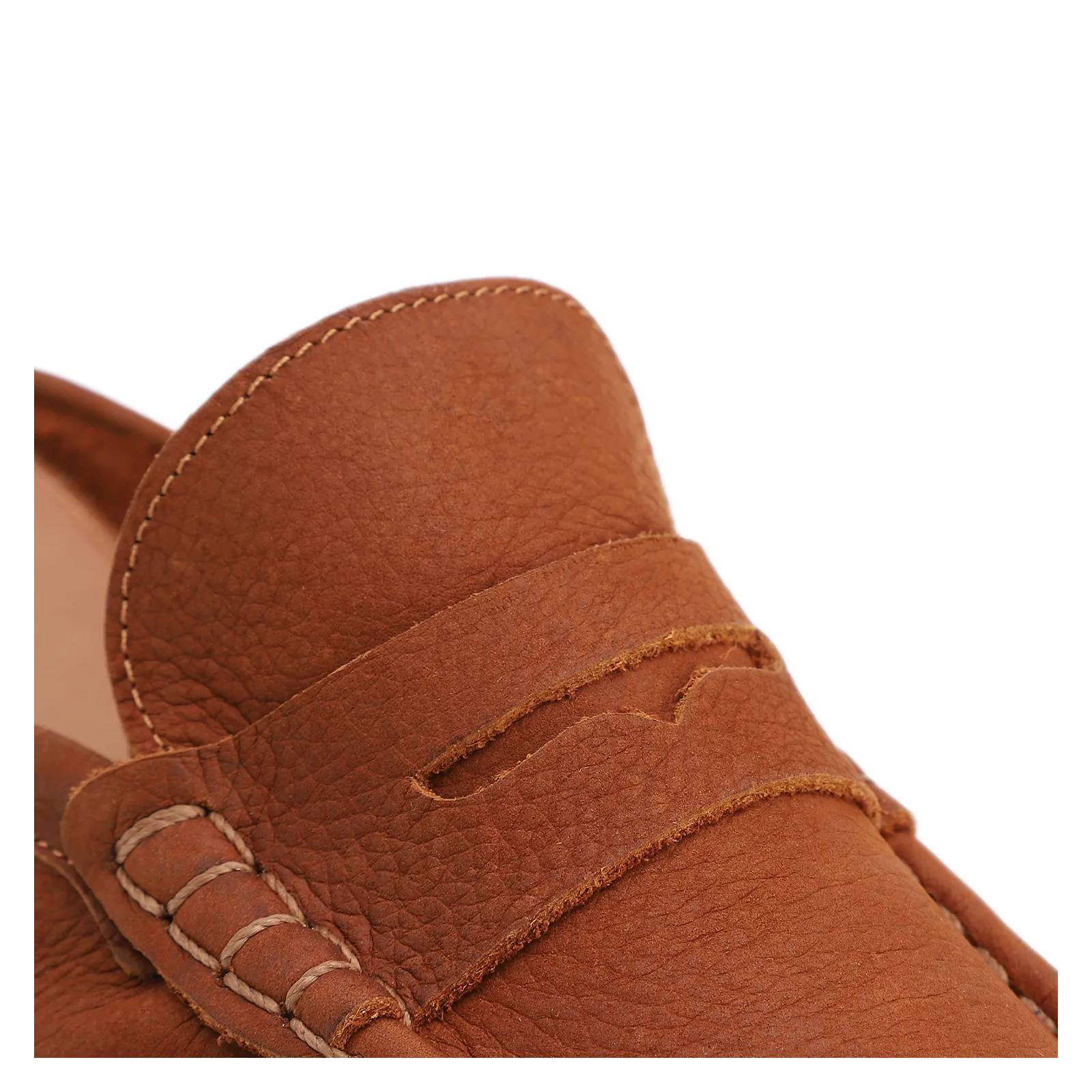 Mule Marrom Claro Couro Nobuck Floater Franzido