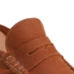 Mule Marrom Claro Couro Nobuck Floater Franzido - imagem 8