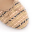 Mule Multicolor Salto Baixo Alt Ráfia Laço - imagem 6
