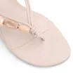 Mule Off White Salto Fino Baixo Alt Pedras Laterais - imagem 6