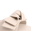 Mule Off White Salto Fino Médio Couro Maxi Laço - imagem 9