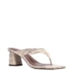 Mule Salto Bloco Médio Animal Print Alt Python - imagem 1