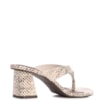 Mule Salto Bloco Médio Animal Print Alt Python - imagem 3