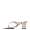 Mule Salto Bloco Médio Animal Print Alt Python - imagem 4