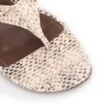 Mule Salto Bloco Médio Animal Print Alt Python - imagem 6