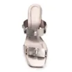 Mule Studs Alt Prata - imagem 6
