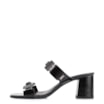Mule Studs Alt Verniz Preto - imagem 4