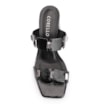 Mule Studs Alt Verniz Preto - imagem 5
