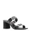 Mule Studs Alt Verniz Preto - imagem 1