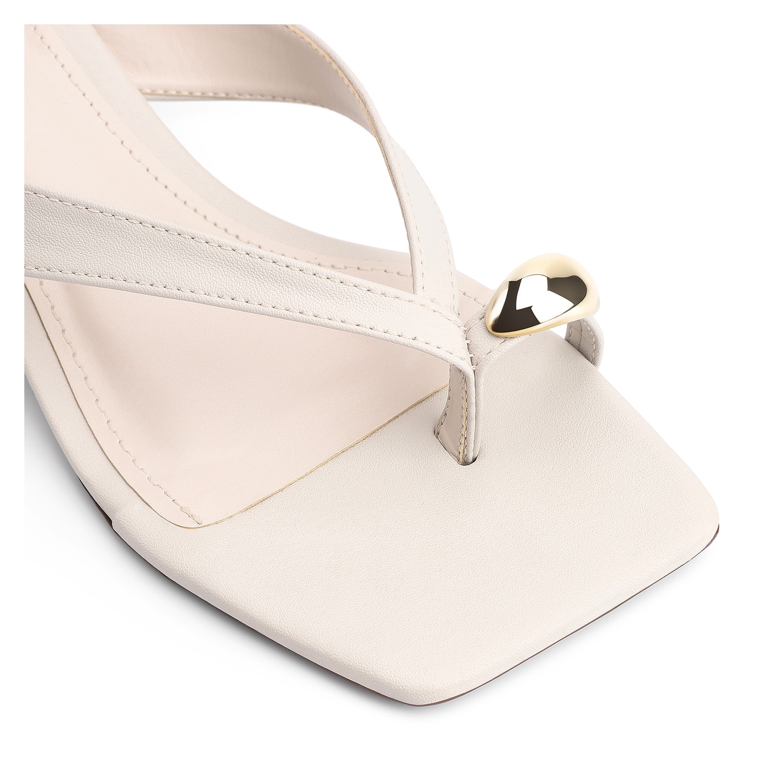 Mule Toe Ring Alt Off White