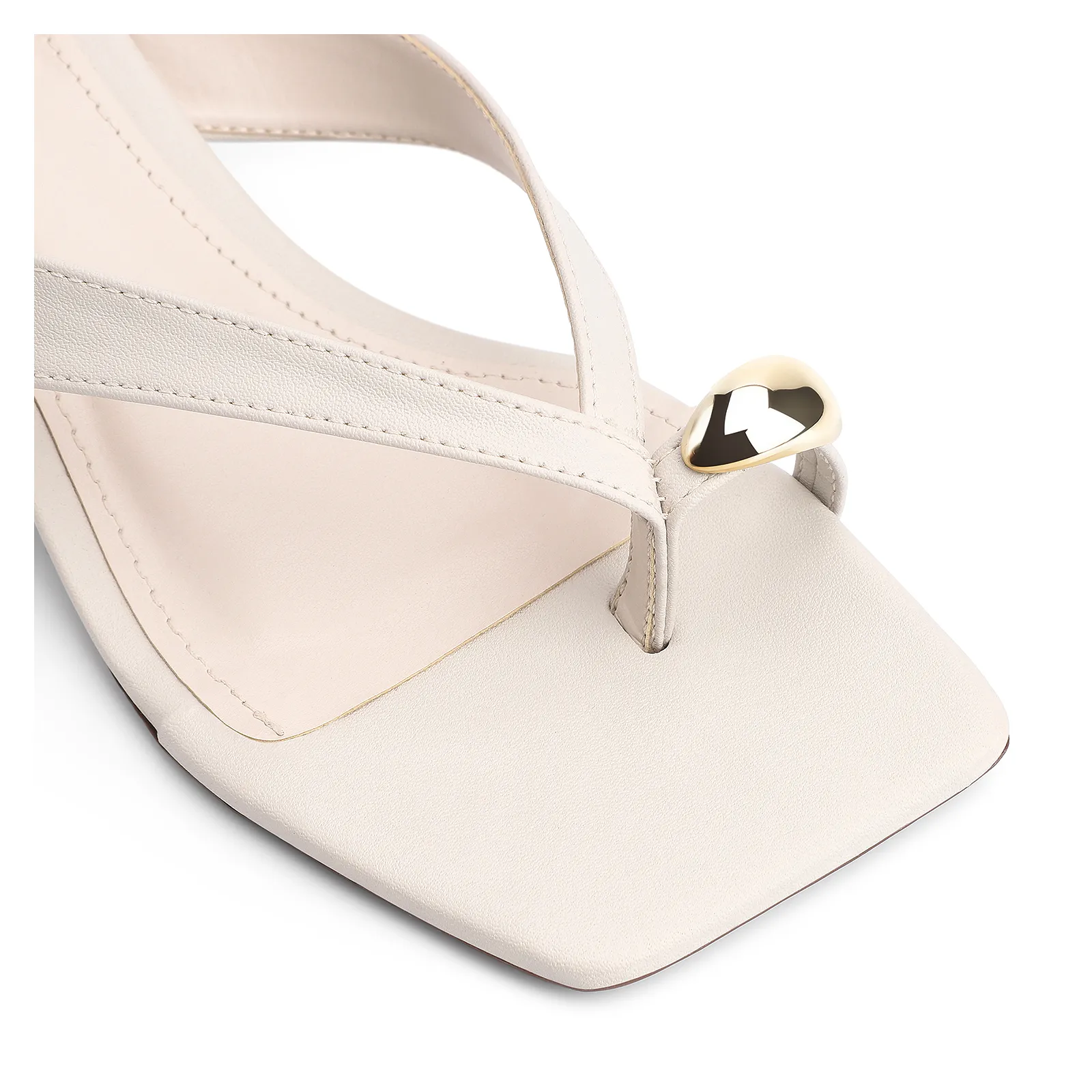 Mule Toe Ring Alt Off White