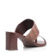 Mule Toe Ring Alt Tramado Marrom - imagem 4