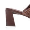 Mule Toe Ring Alt Tramado Marrom - imagem 7