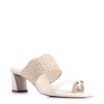 Mule Toe Ring Alt Tramado Off White - imagem 1