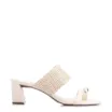 Mule Toe Ring Alt Tramado Off White - imagem 2