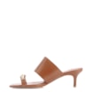Mule Toe Ring Couro Marrom - imagem 4
