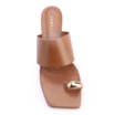Mule Toe Ring Couro Marrom - imagem 5