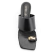 Mule Toe Ring Couro Preto - imagem 6