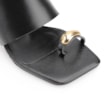 Mule Toe Ring Couro Preto - imagem 7