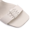 Mule Trançada Couro Off White - imagem 6