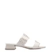 Mule Trançada Couro Off White - imagem 2