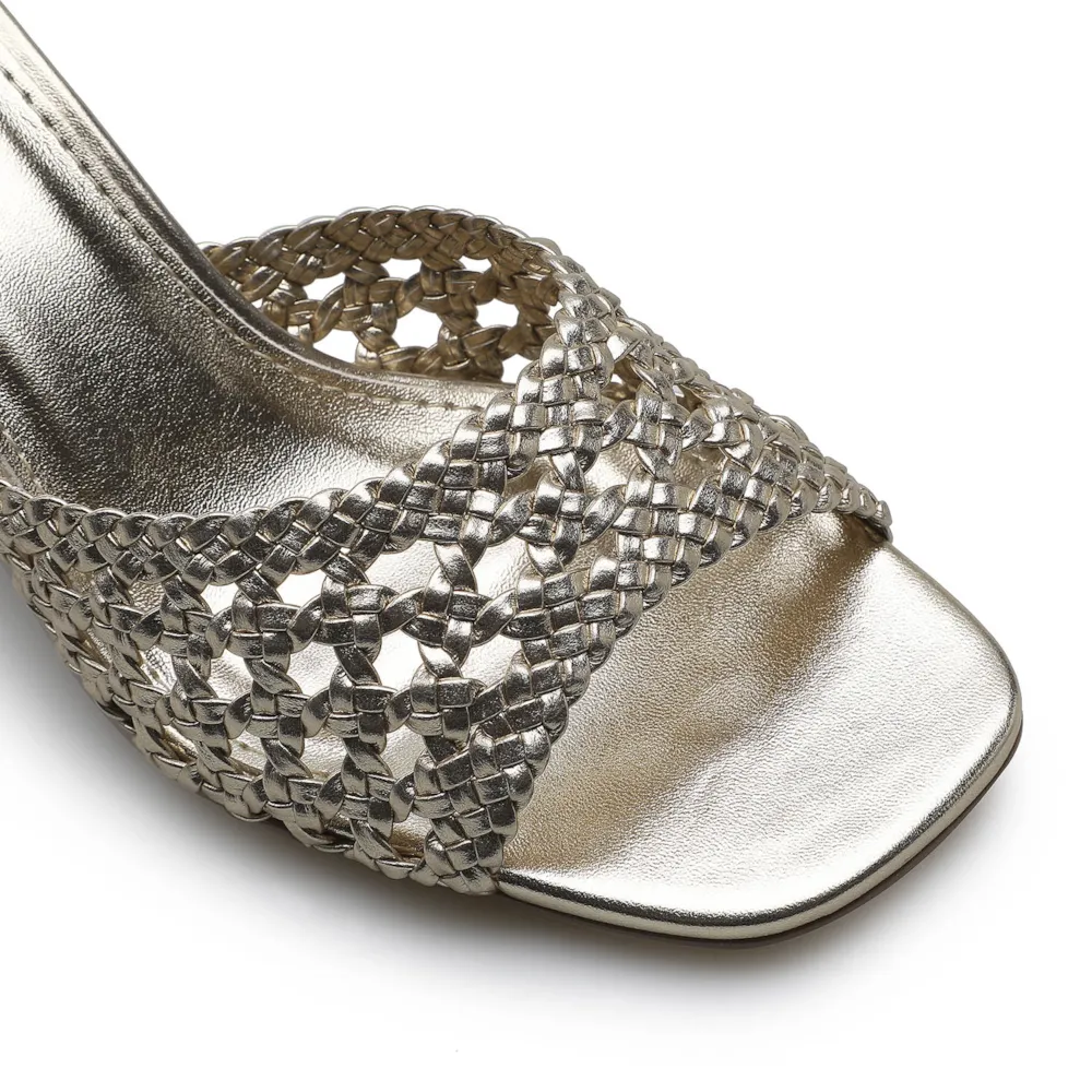 Mule Tressê Alternativo Dourado - imagem 6