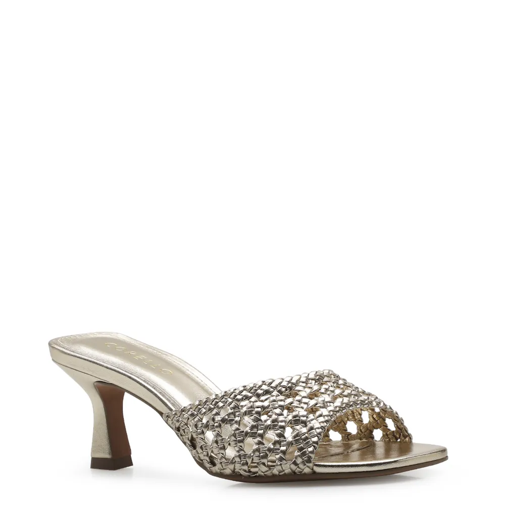 Mule Tressê Alternativo Dourado