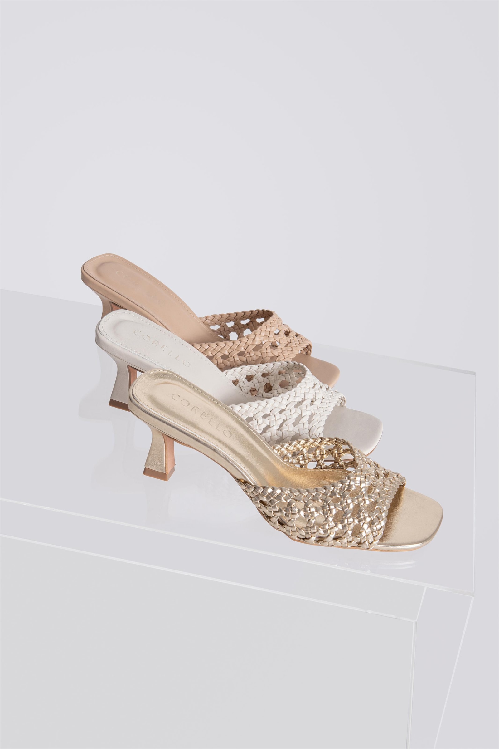Mule Tressê Alternativo Off White