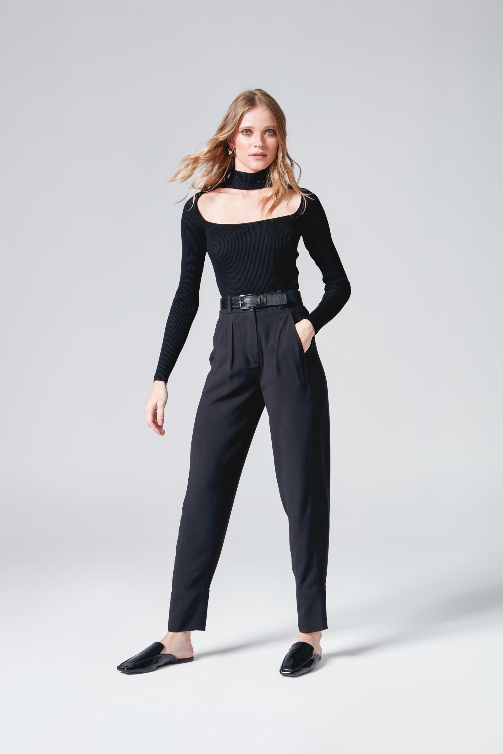 Mule Verniz Preto