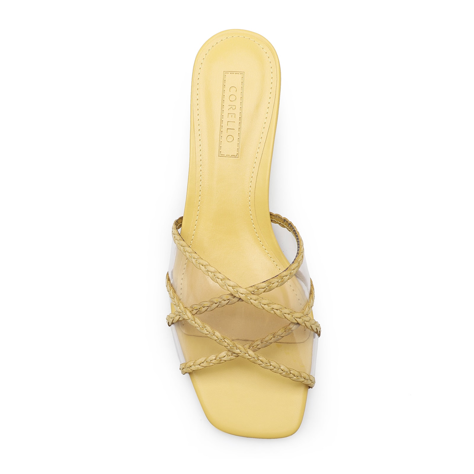 Mule Vinil Amarelo