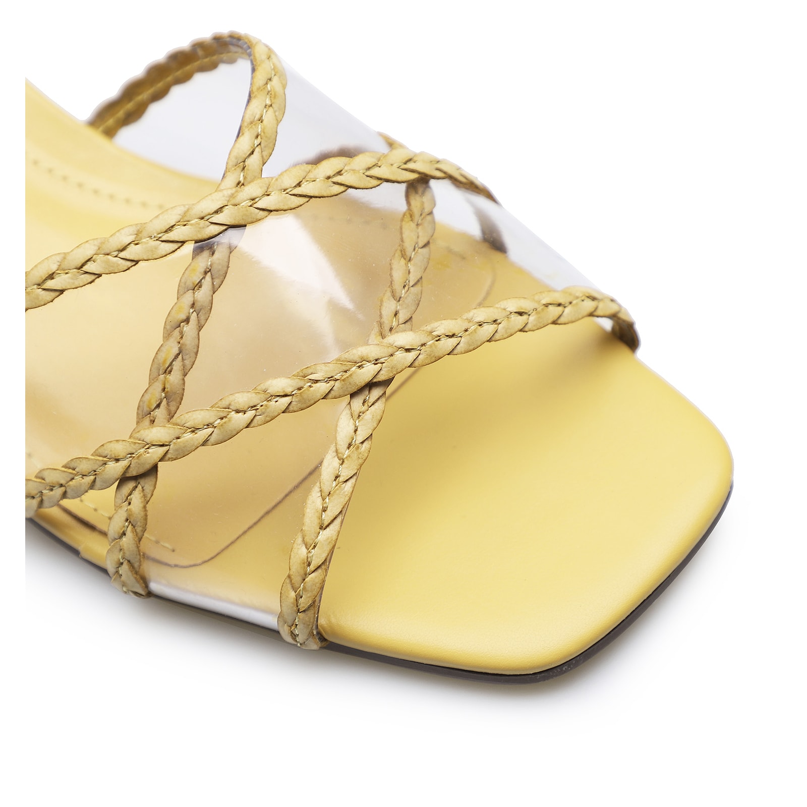 Mule Vinil Amarelo