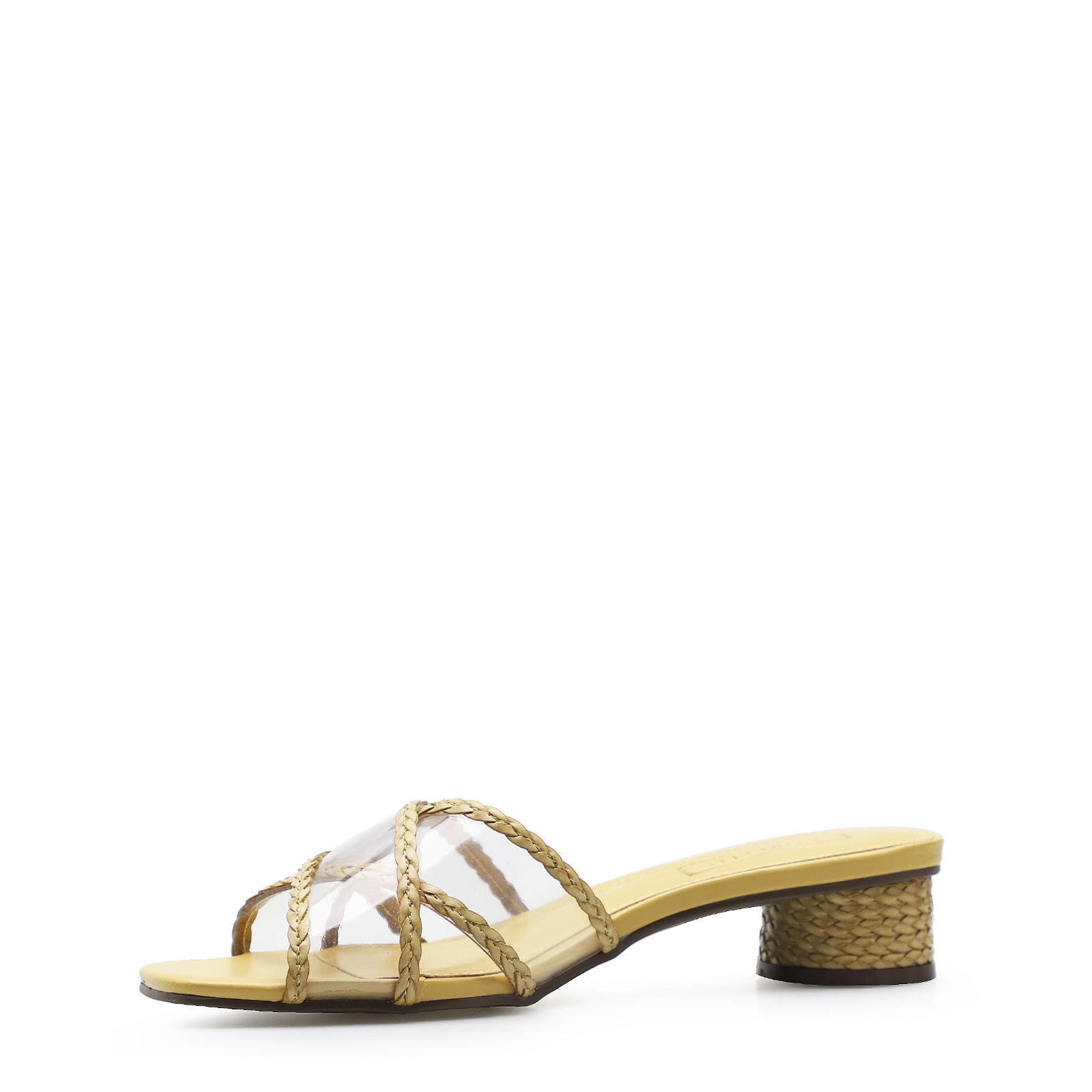 Mule Vinil Amarelo