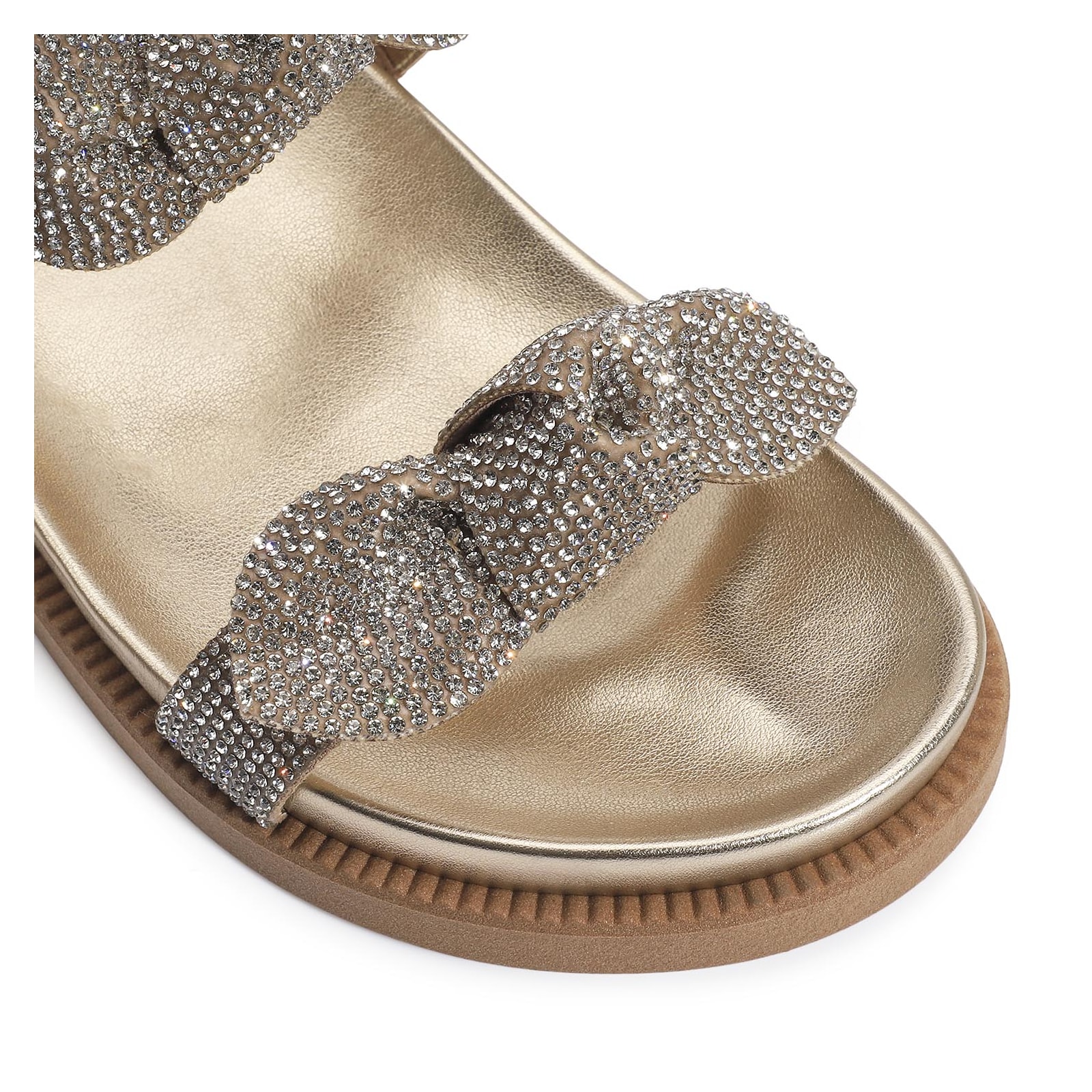 Papete Alt Dourado/Strass