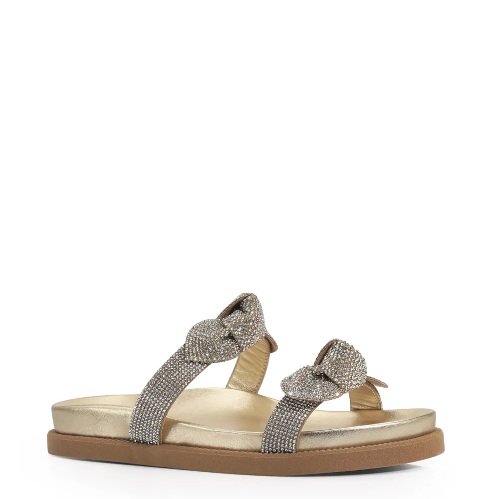 Papete Alt Dourado/Strass