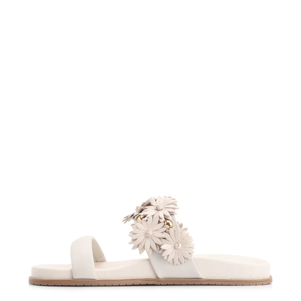 Papete Alt Off White/Couro Flores Off White - imagem 4