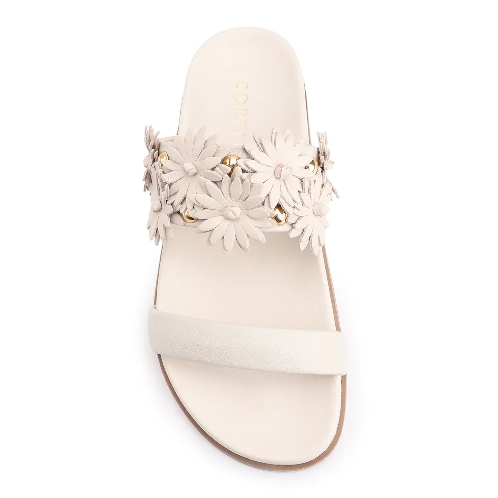 Papete Alt Off White/Couro Flores Off White - imagem 5