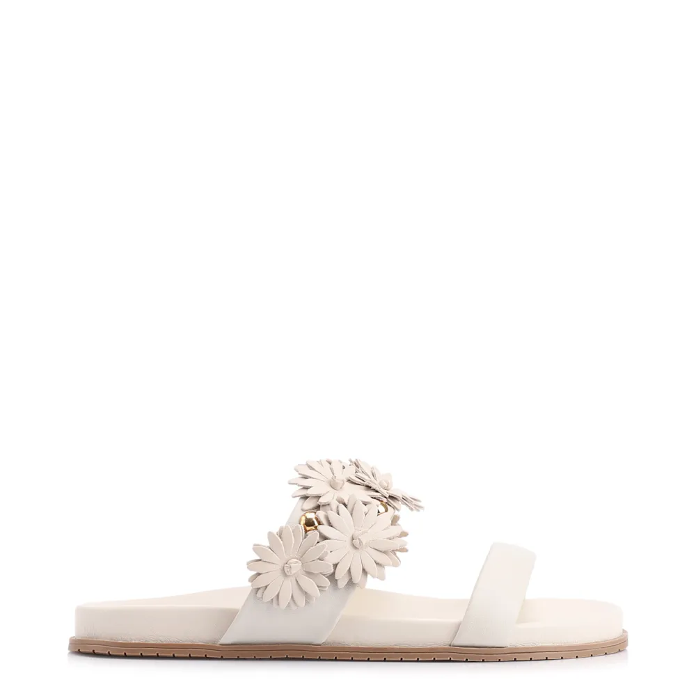 Papete Alt Off White/Couro Flores Off White - imagem 2