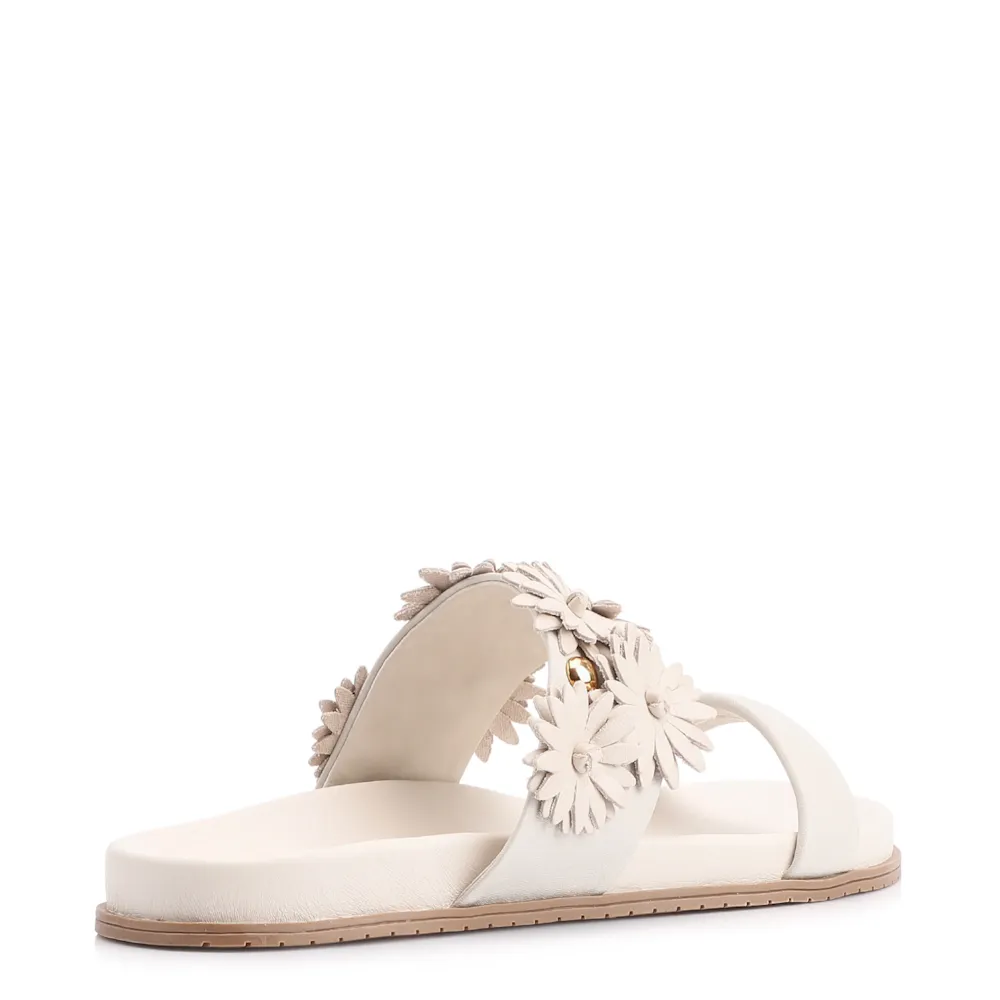 Papete Alt Off White/Couro Flores Off White - imagem 3